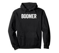 Boomer Vintage Baby Boomer Generation Orgoglioso Boomer Felpa con Cappuccio