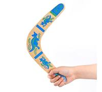 Boomerang di Legno di Ritorno Boomerang a Forma di V per Bambini all'aperto Disco Volante Giocattoli Giocattolo Sportivo