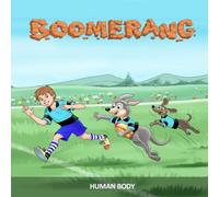 BOOMERANG HUMAN BODY: Learning 25 words, ideal for children aged 6 to 10