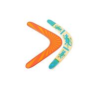 Boomerang Legno a Forma di V, 2pcs Boomerang Lancio Giocattolo Boomerang in Legno Forma V Boomerang Classico Legno Passato Boomerang Ritorno Sport all'aperto Giochi di Volo per Bambini e Adulti