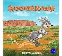 BOOMERANG NÚMEROS Y COLORES - INGLÉS: Aprendizaje de 25 palabras ideal para niños de 6 a 10 años