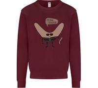 Boomerang Tornerò Divertente Parodia Di Film Uomo Felpa Maglione