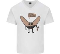 Boomerang Tornerò Divertente Parodia Film Maglietta In Cotone A V Per Uomo