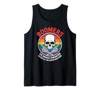 Boomers Badass Generation Before You Rebel - Teschio umoristico Canotta