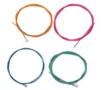 Boomers per basso a 4 corde 1.16mm, 1.44mm, 2.0mm, 2.54mm (.046-.100) Corde per basso elettrico colorate a 4 corde per strumenti Corde per basso elettrico, Corde per basso elettrico in lega di nichel