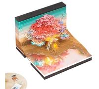 Boomhut - Calendario 2025, Blocco note Calendario 2025 | Calendario con taglio di carta, blocco note, calendario da scrivania