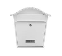 BOOMLATU Cassetta postale moderna per cassetta postale in stile semplice che blocca cassette postali per montaggio a parete esterna o interna