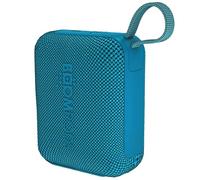 Boompods Beachboom Mini - Altoparlante Bluetooth portatile, impermeabile IPX7 robusto, realizzato in plastica oceanica, doppio accoppiamento, blu