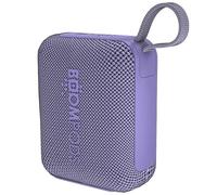 Boompods Beachboom Mini - Altoparlante Bluetooth portatile, impermeabile IPX7 robusto, realizzato in plastica oceanica, doppio accoppiamento, viola