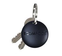 Boompods Boomtag Individuatore chiavi - OceanPlastik Smart Tag Wallet Finder, Mini GPS Tracker Bluetooth compatibile con Android & Apple, Trova oggetti per chiavi, valigie, bambini e cani, grigio