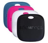 Boompods Boomtag ricaricab. 4pz nero, blu, bianco, rosa accessorio TAGRE4