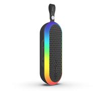 Boompods Halo Speaker Bluetooth Portatile - Cassa Bluetooth Impermeabile IPX6 con Luci LED, 12W di Potenza e 5 Ore di Autonomia, Altoparlanti Wireless per Feste, Doccia e Viaggi