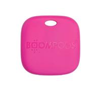 Boompods, Inseguitore di oggetti Bluetooth ricaricabile Boomtag, Rosa