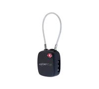Boompods Lucchetto Valigia Intelligente con Localizzatore Bluetooth - Smart Lucchetto compatibile con TSA, Ricaricabile, Tracker oggetto Compatibile con Apple Find My App per Valigie e Borse - Nero