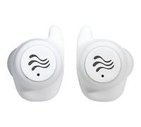 Boompods Soundwave Cuffie Bluetooth - Auricolari Bluetooth Sport con Microfono, 37 Ore di Autonomia e Impermeabili IPX6, Plastica Riciclata, Cuffie Wireless per Corsa, Allenamento e Musica, Bianco