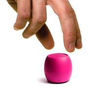 Boompods Zero Cassa con Microfono Portatile Bluetooth - Mini Altoparlante Impermeabile IPX6, 5 Ore di Autonomia, Ricarica Wireless, Funzione Selfie per Doccia, Esterni e Viaggiare, Rosa
