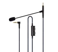 Boompro - Microfono Boom per controller Playstation PS4 o Xbox One, PC, compatibile con Sennheiser HD598, HD598 SE, HD518, HD598 Cs, SR, HD599 cuffie con controllo del volume (150 cm)