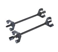 BOOMSTART 2 pezzi universale molla elicoidale compressore kit di attrezzi per veicoli a motore pesanti auto rimozione sospensione e installatore strumento set 380 mm