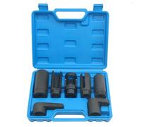 BOOMSTART 7 Pezzi 22mm Chiave Sonda Lambda, 3/8" 1/2" Chiave Bussola per Sonda Lambda, Strumento di Smontaggio Nox Sonda Sensore di Ossigeno