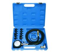 BOOMSTART Kit manometro olio, kit di test della pressione dell'olio motore, 0-140 psi, kit di misurazione diagnostica per pressione dell'olio con adattatori per auto e camion