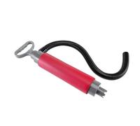 BOOMSTART Pompa manuale per barche, canoe e kayak - Pompa dell'acqua manuale con 2 prese d'acqua e tubo da 60 cm per drenaggio di emergenza, leggera e portatile