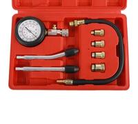 BOOMSTART Tester di compressione, set di misuratori di compressione per auto, moto, misuratore di compressione per auto M10 M12 M14 M18