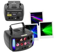 BoomTone DJ Starlight-LZR 4-in-1 effetto LED laser strobo gioco luci DJ