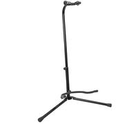 BoomTone DJ US1-S Stand chitarra metallo nero altezza regolabile treppiede supporto per chitarra acustica, chitarra elettrica, chitarra folk, chitarra classica e basso