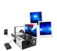 BOOMTONE DJ F3000 DMX MACCHINA DEL FUMO 3000 WATT CON TELECOMANDO WIRELESS + TELECOMANDO CABLATO + DMX