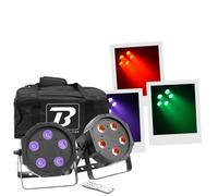 BoomToneDJ Flat Par 5x5W 4in1 Set