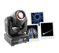 BoomToneDJ Maxi Spot 30 Testa mobile LED RGB 30W Lyre spot per serata discoteca DJ Illuminazione di scena Spot DMX Automatico Rilevamento musicale. Luce 7 Gobos Shake Stroboscope per bar, club,