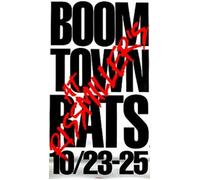Boomtown Rats ('82) Poster Promozionale Originale Di Musica