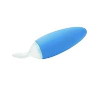 Boon Boon Squirt - Cucchiaio in silicone per erogazione alimenti per bambini, blu, blu