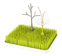 Boon LAWN& TWIG & STEM - Set di 3 scolapiatti, elegante base di asciugatura per stoviglie e posate, per bambini, supporto asciutto per biberon, regalo per neonati