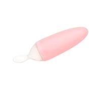 Boon Tomy Squirt Silicone Baby Food Dispensing Spoon , Feeding Spoon with Large Capacity Dispenser , Baby Food Feeder Suitable for 4,5,6,7+ Months, Babies, Toddlers, Pink