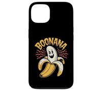 Boonana Banana Ghost Halloween Giochi di parole Umorismo spettrale Custodia per iPhone 13