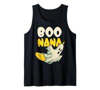 Boonana Carino Kawaii Banana Fantasma Halloween Spooky Canotta