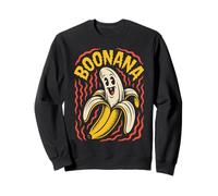 Boonana - Divertente Banana Ghost Halloween Vibe Felpa