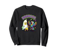 Boonana Ghost Banana Halloween Pappagallo ha Paura Felpa