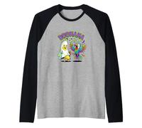 Boonana Ghost Banana Halloween Pappagallo ha Paura Maglia con Maniche Raglan