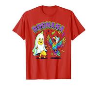 Boonana Ghost Banana Halloween Pappagallo ha Paura Maglietta
