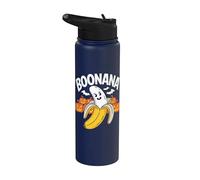 Boonana Happy Ghost Banana Halloween Stainless Steel Insulated Water Bottle