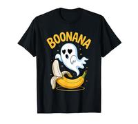 Boonana Spooky Ghost Banana Men Women Halloween Costume Maglietta