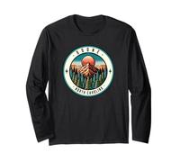 Boone North Carolina Sci Snowboard Viaggio in famiglia Maglia a Manica