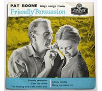 Boone, Pat Friendly Persuasion EP London RED 1068 VG+/EX 1957 picture sleeve, silver purple label
