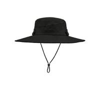 Boonie Cappello per uomini e donne, cappello da pesca a tesa larga con ventilazione in rete e cordino regolabile per il mento all'aperto a tesa larga per pesca al sole escursionismo rete traspirante