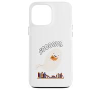 BOOOOks - Divertente libro d'amore, motivo: fantasma di Halloween Custodia per iPhone 13 Pro Max