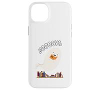 BOOOOks - Divertente libro d'amore, motivo: fantasma di Halloween Custodia per iPhone 14 Plus