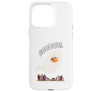 BOOOOks - Divertente libro d'amore, motivo: fantasma di Halloween Custodia per iPhone 15 Pro Max