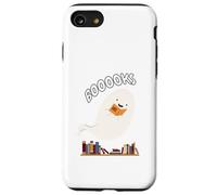 BOOOOks - Divertente libro d'amore, motivo: fantasma di Halloween Custodia per iPhone SE (2020) / 7/8